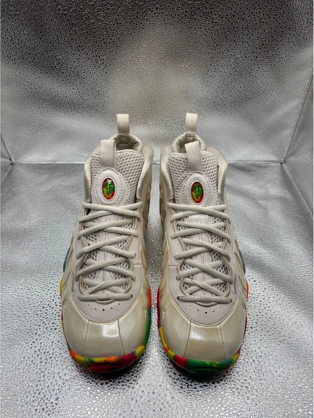 Nike air Foamposite one white frutiy pebbles GS